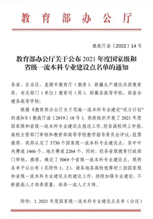 喜讯！成都理工大学一流本科专业建设点增至48个