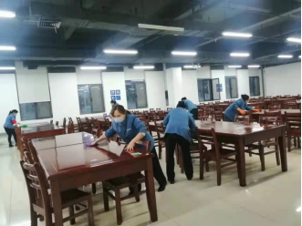 校园解封首日，东区图书馆恢复开馆