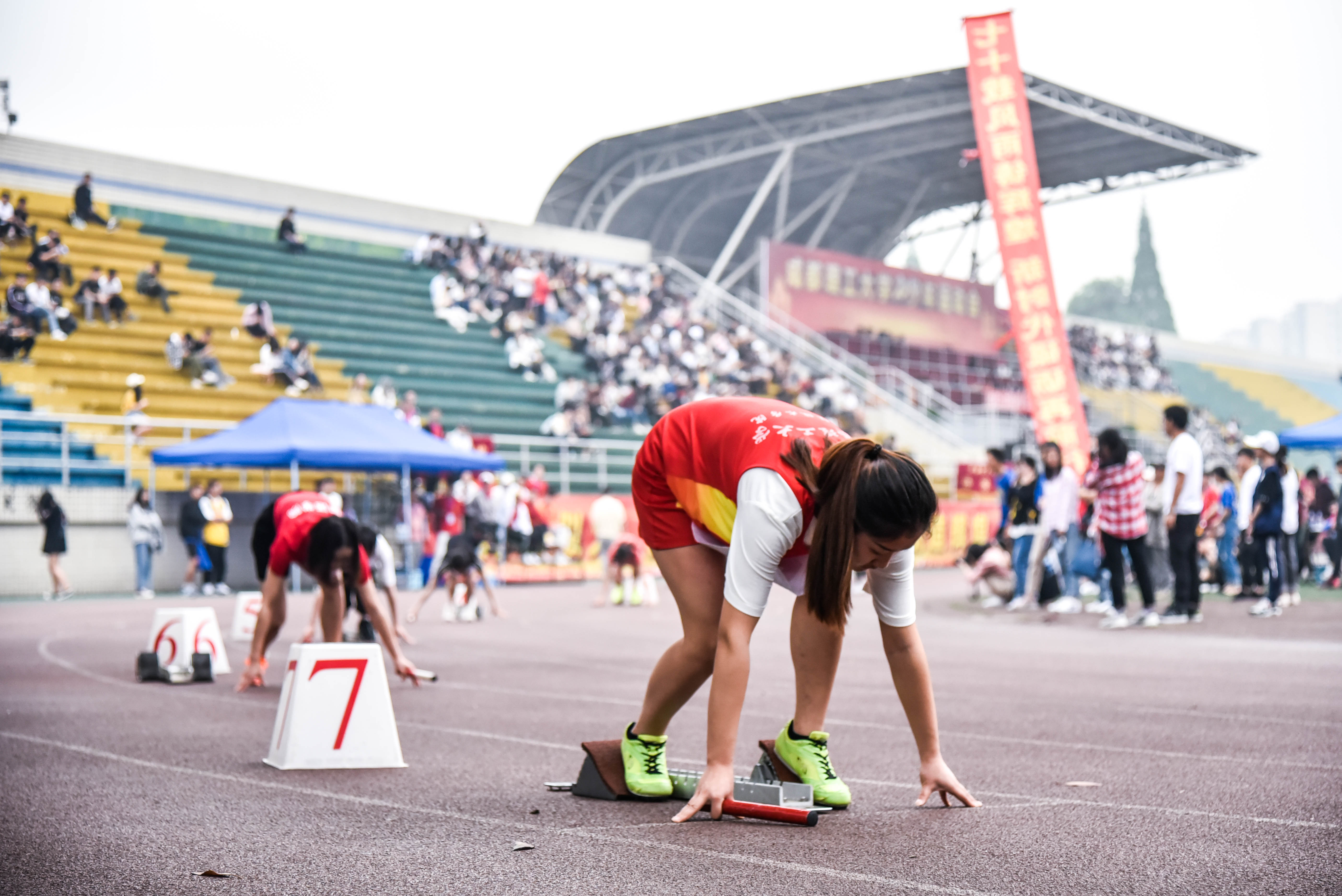 运动会的精彩瞬间