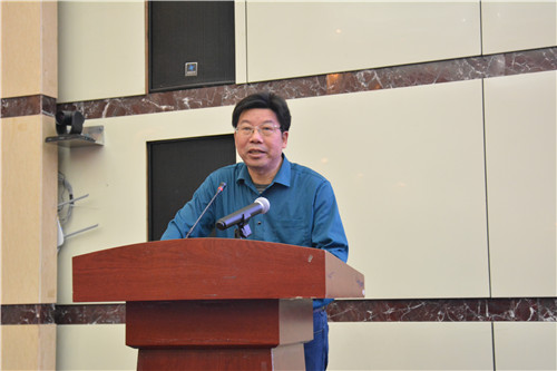 肖克炎教授作学术报告
