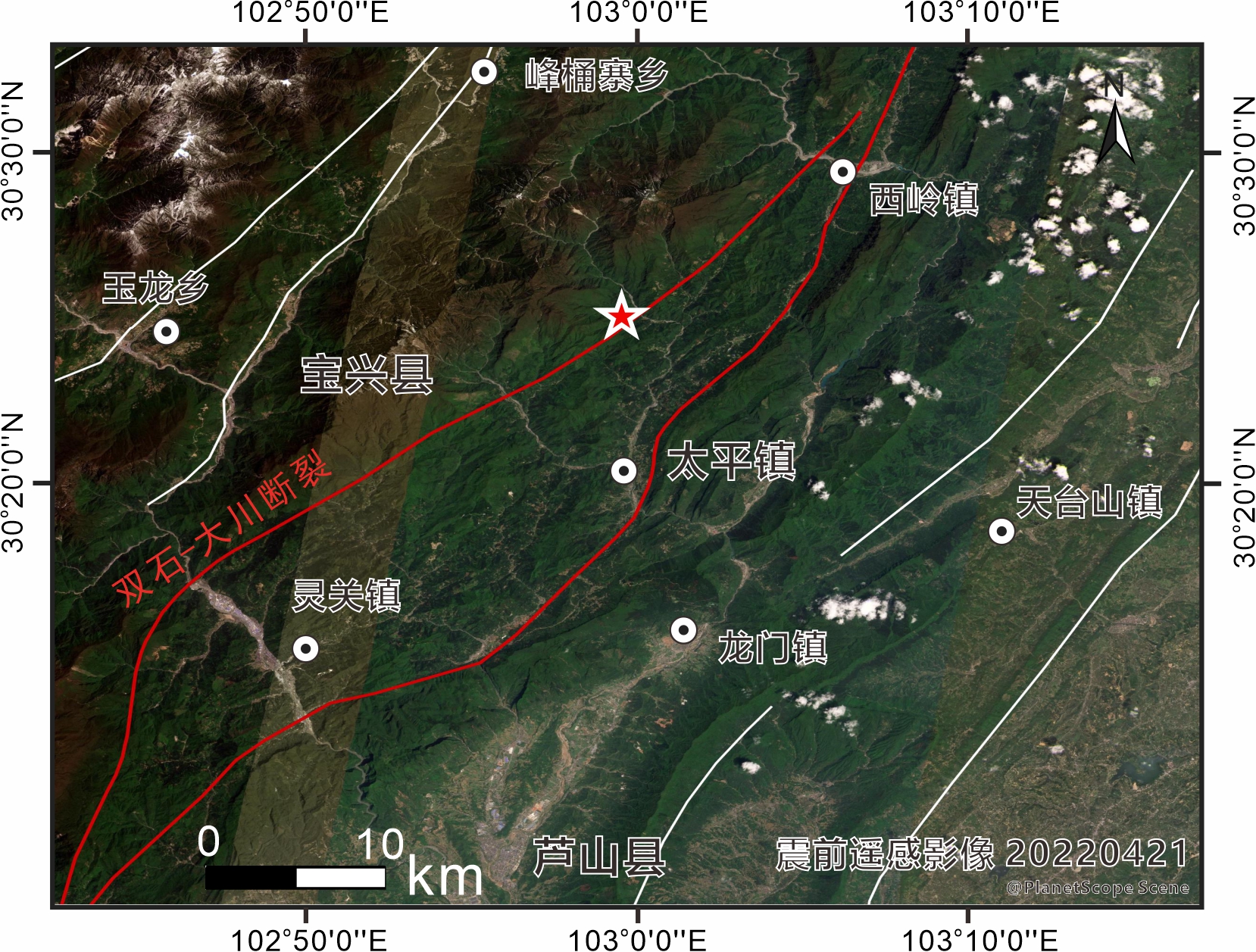 22年6月1日四川芦山6 1级地震诱发地质灾害及震后24小时降雨可能诱发地质灾害空间分布概率预测 成都理工新闻网 22年6月1日四川芦山6 1级地震诱发地质灾害及震后24小时降雨可能诱发地质灾害空间分布概率预测 成都理工新闻网
