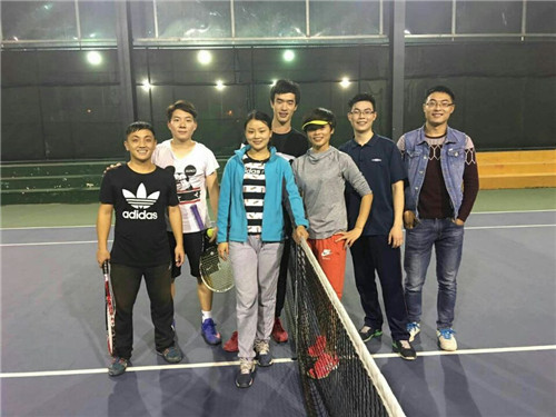 师生网球联谊赛(1)